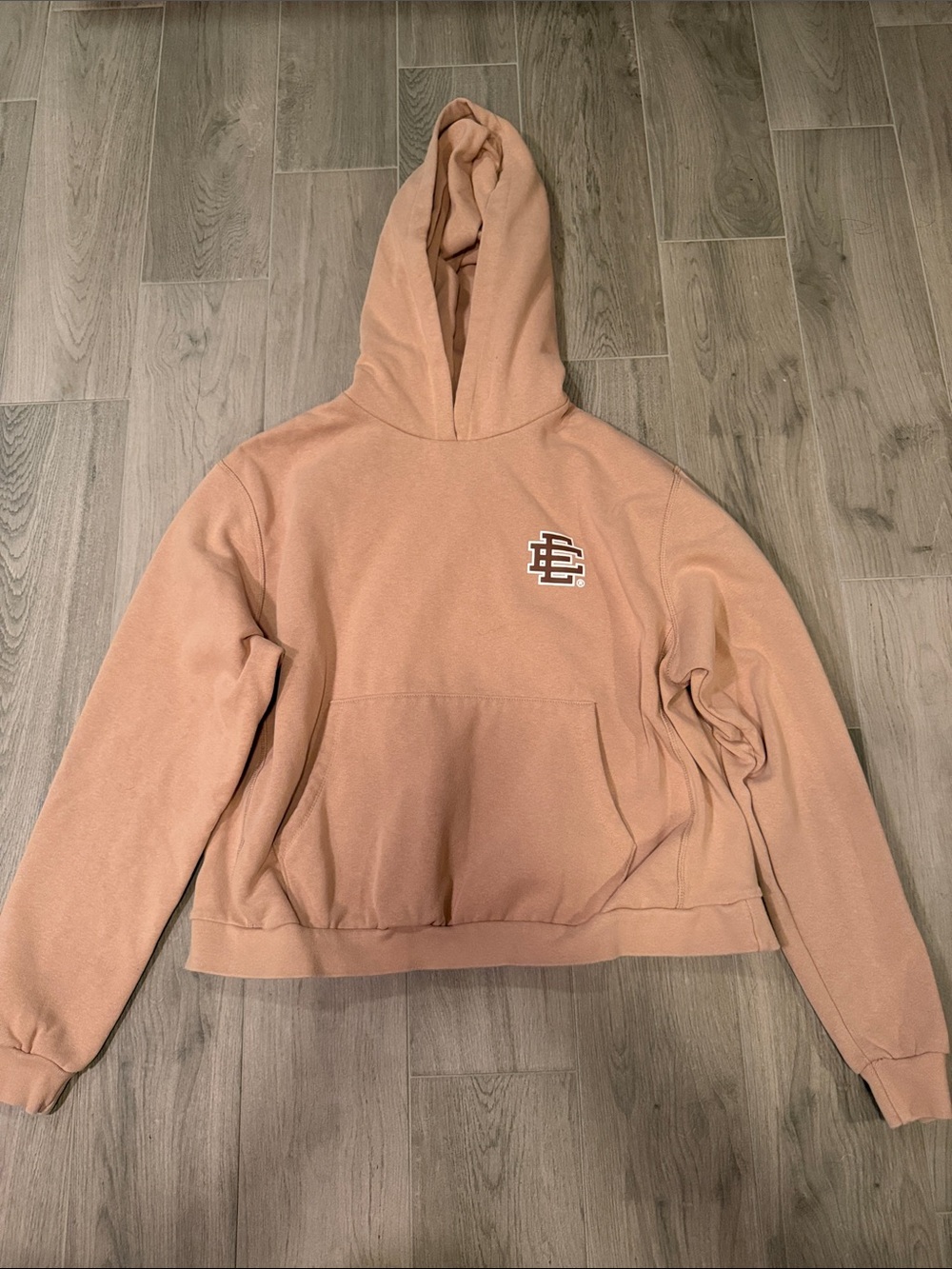 Eric Emanuel Men’s Tan Hoodie Size M